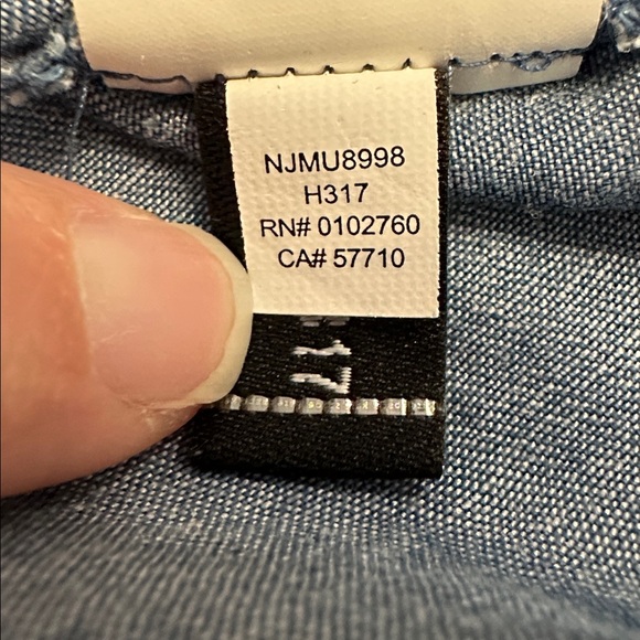 Kate Spade Indigo Railroad Top - Picture 5 of 10